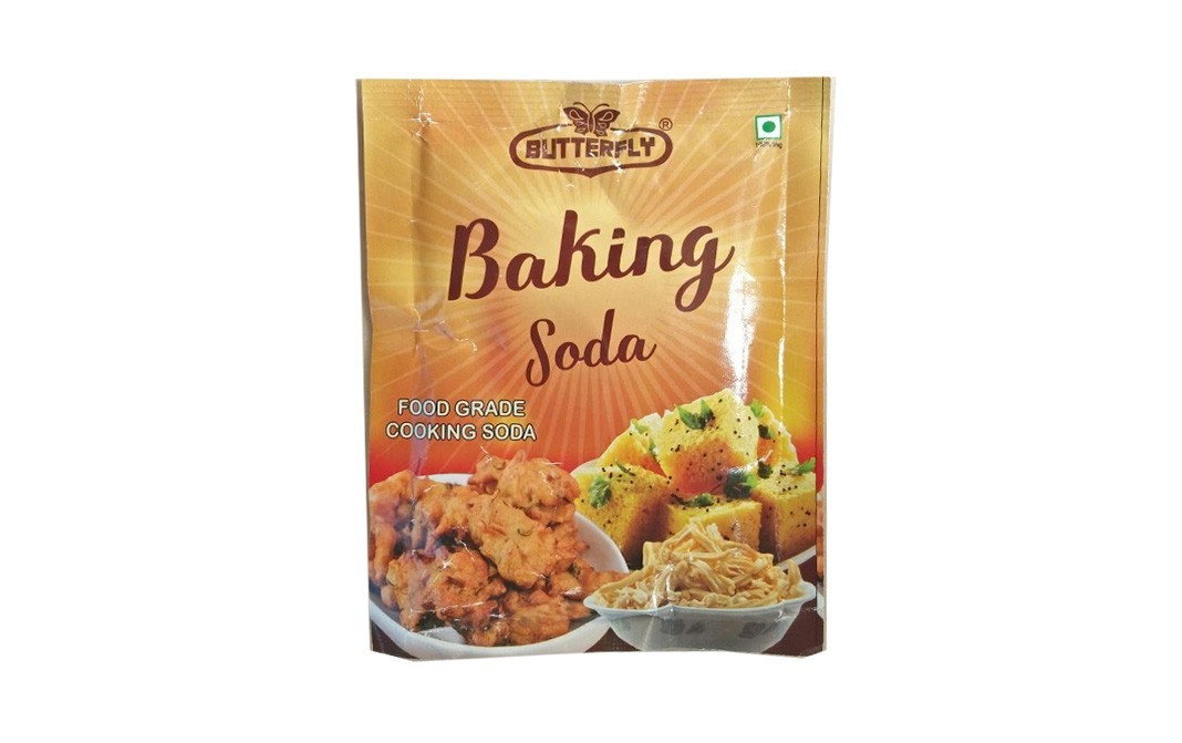 Butterfly Baking Soda Food Grade Cooking Soda   Pack  100 grams